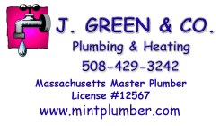 J Green Plumbing & Heating, 508-429-3242