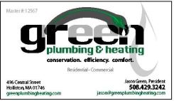 J Green Plumbing & Heating, 508-429-3242