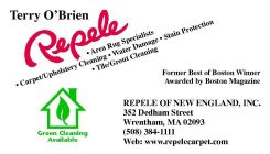 Repele Carpet Cleaning, 508-384-1111