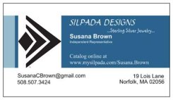 Susana Brown, Silpada 508.507.3424